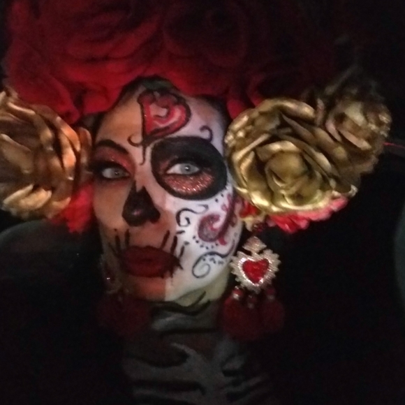 DAY OF THE DEAD HEADPIECE - Picture 3 of 4